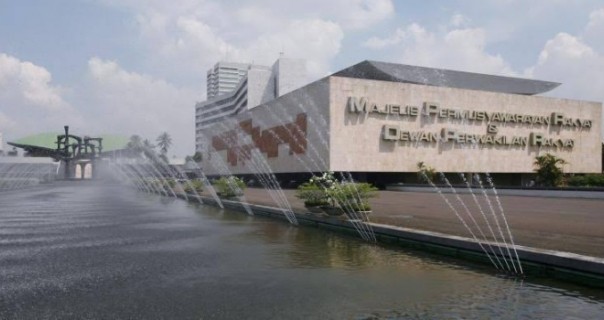 Gedung DPR - MPR RI.