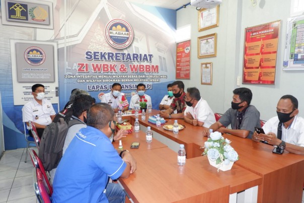 Bangun Sinergitas, Lapas Bagansiapiapi Gelar Media Briefing Bangun Sinergitas, Lapas Bagansiapiapi Gelar Media Briefing