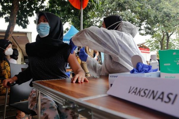 Polres Bengkalis Keliling Desa Kejar Target Vaksinasi, Setiap Hari 200 Orang
