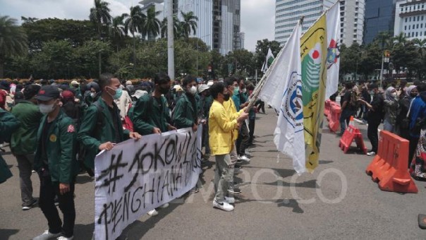 Mahasiswa Merencanakan Lebih Banyak Aksi Demontrasi Setelah Gagal Bertemu Jokowi