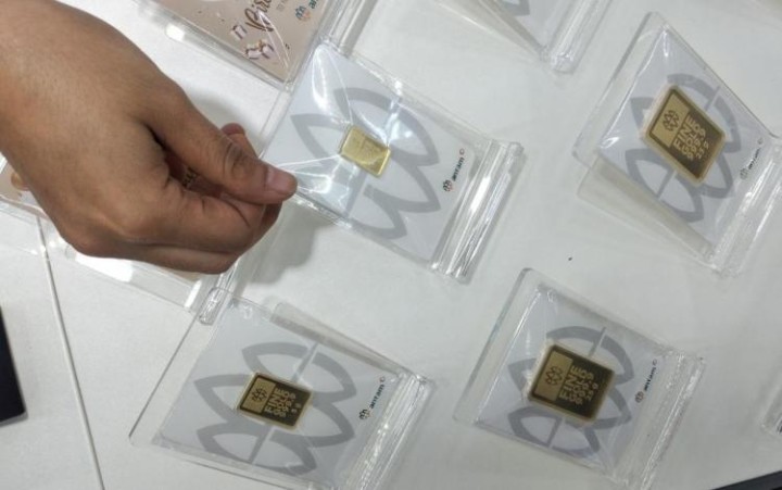 Harga Emas Melesat Ke Rp 1 164 000 Per Gram