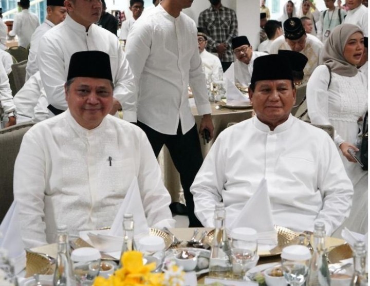 Golkar Dipuji Prabowo  Pengamat  Tanda Bakal Beri Kursi Menteri Lebih Banyak