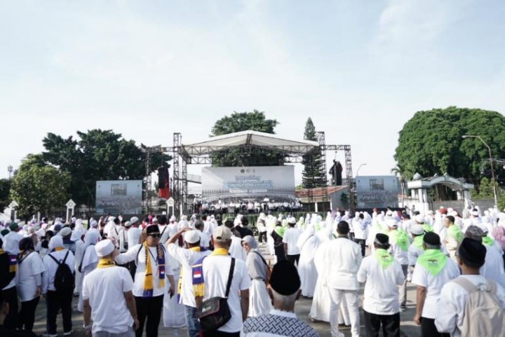 Kemenag Luncurkan Senam Haji Indonesia  Diikuti Lebih 28 Ribu Jemaah