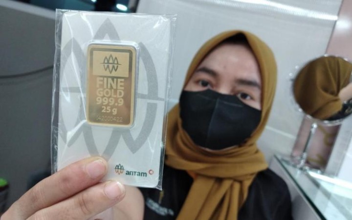 Turun Rp 11 000  Harga Emas Dibanderol Rp 1 343 000 Per Gram